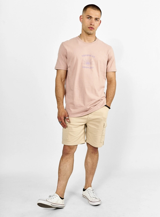 POLERA MANGA CORTA ALGODÓN HOMBRE INDEX PRINT - 4