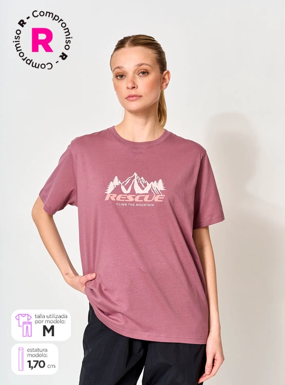 POLERA ALGODÓN MUJER RESCUE EDRA