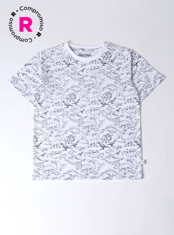 POLERA MANGA CORTA NIÑO HARVEST - 1