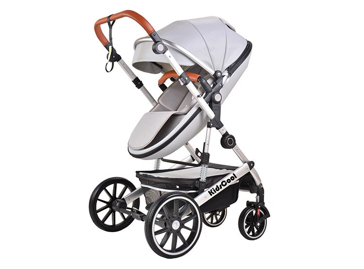 COCHE DUO CUNA KIDSCOOL 3 EN 1 EGG GRIS - 1