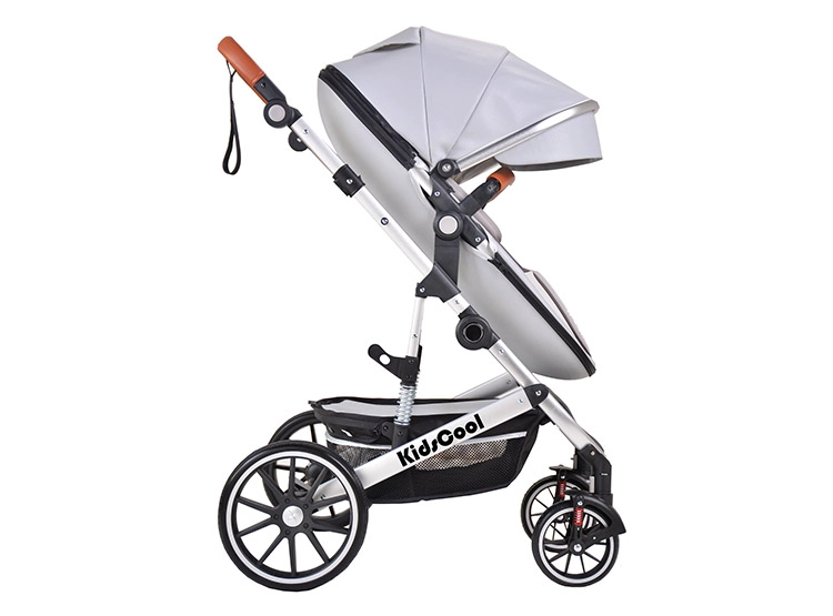 COCHE DUO CUNA KIDSCOOL 3 EN 1 EGG GRIS - 4