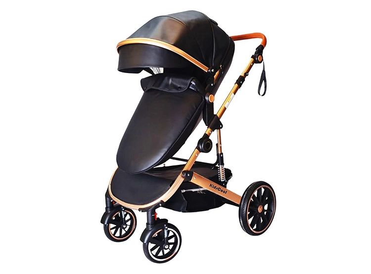 COCHE DUO CUNA KIDSCOOL 3 EN 1 EGG NEGRO - 1
