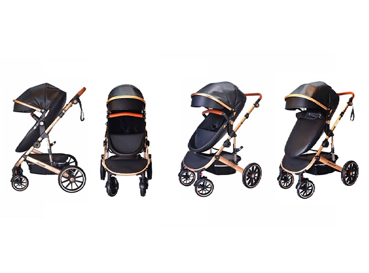 COCHE DUO CUNA KIDSCOOL 3 EN 1 EGG NEGRO - 13