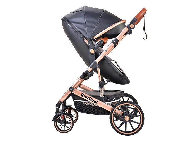 COCHE DUO CUNA KIDSCOOL 3 EN 1 EGG NEGRO - 9
