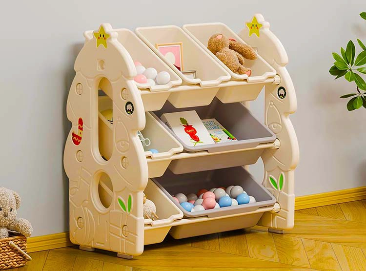 ESTANTE KIDSCOOL 7 CAJAS YG2023-RC002-BL BLANCO - 3