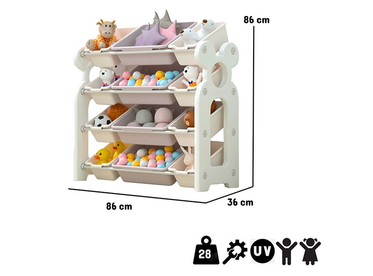 ESTANTE KIDSCOOL YG-SN-QD019 BLANCO - 7