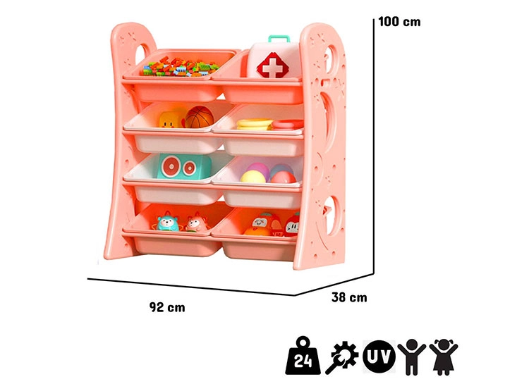 ESTANTE KIDSCOOL SUNNY YG2023-SH02-RS ROSADO - 3