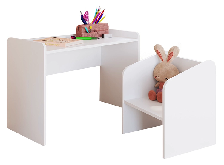 MESA CON SILLA MONTESSORI BLANCO - 2