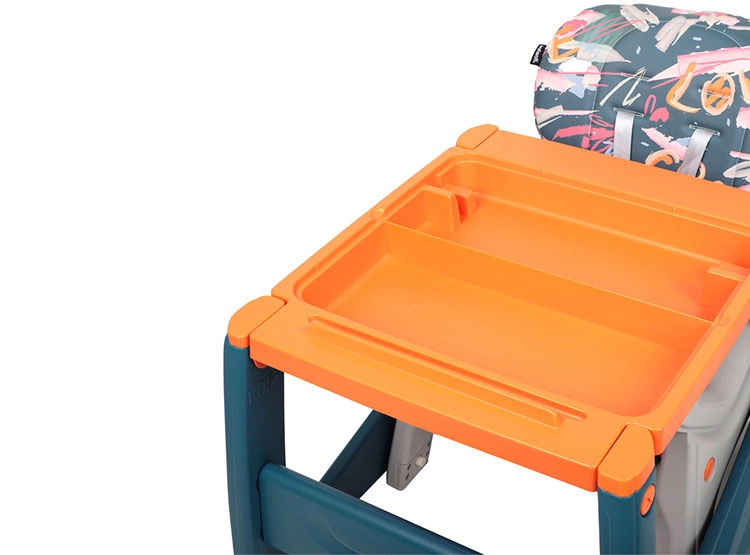 SILLA DE COMER ALTA SIT-UP PLUS NARANJA/AZUL INFANTI - 8