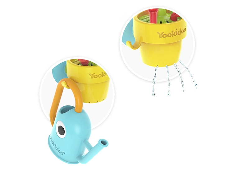 JUEGO DE BAÑO ABEJITA DE AGUA INFANTIL BEBÉ NIÑO NIÑA TINA - 3