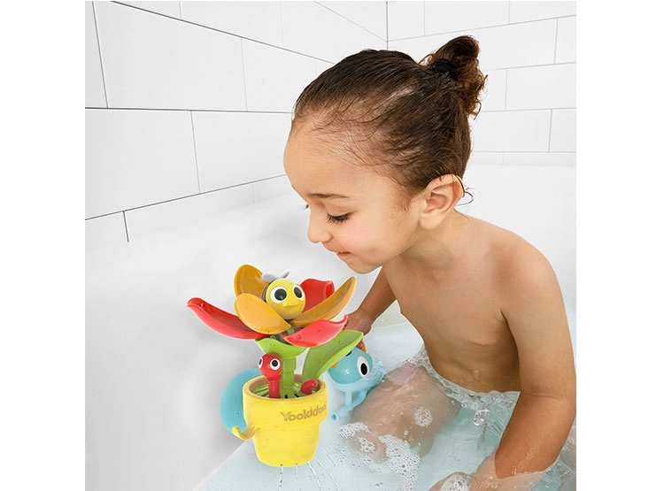 JUEGO DE BAÑO ABEJITA DE AGUA INFANTIL BEBÉ NIÑO NIÑA TINA - 5
