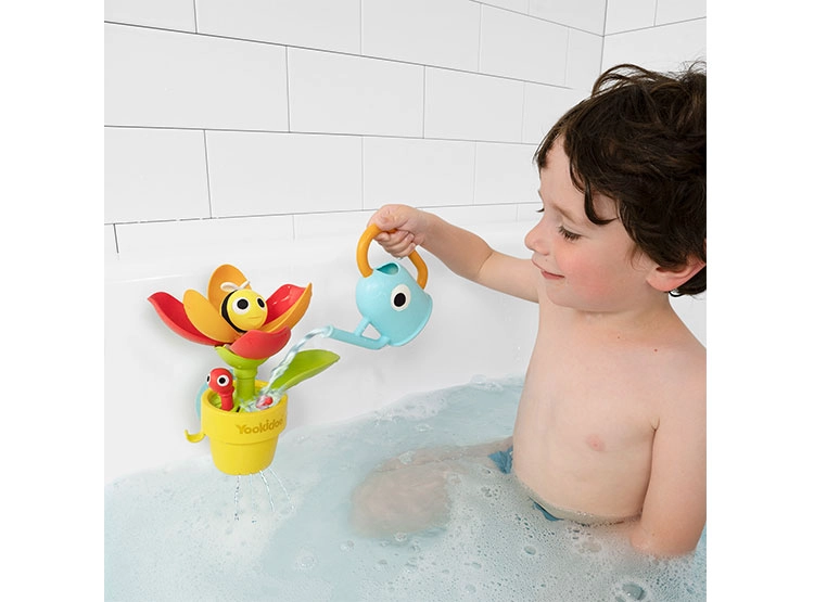 JUEGO DE BAÑO ABEJITA DE AGUA INFANTIL BEBÉ NIÑO NIÑA TINA - 6