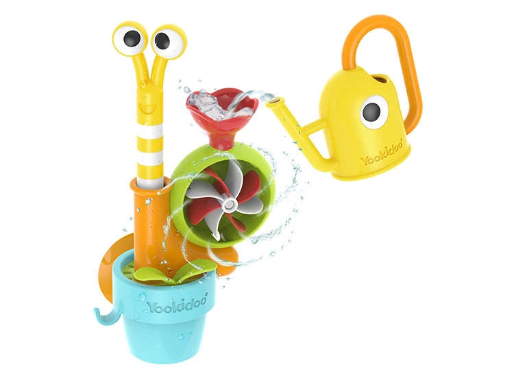 JUEGO DE BAÑO CARACOL DE AGUA INFANTIL BEBÉ NIÑO NIÑA TINA - 3