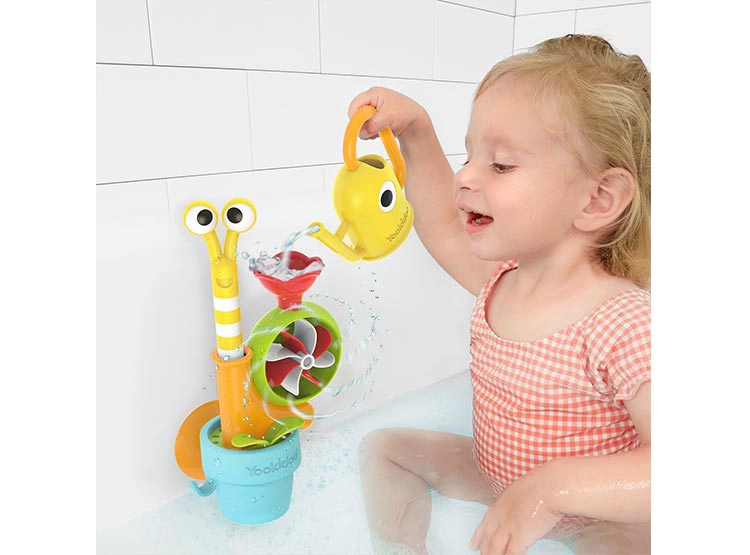 JUEGO DE BAÑO CARACOL DE AGUA INFANTIL BEBÉ NIÑO NIÑA TINA - 5