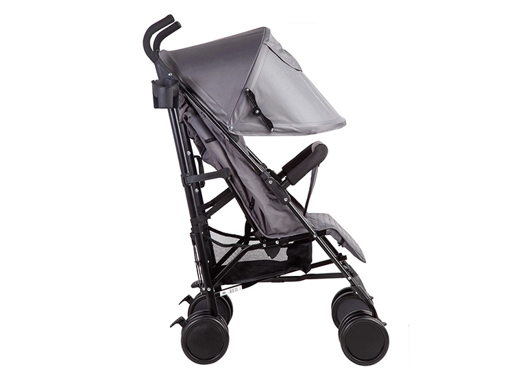 COCHE PARAGUA BEBE KHRONOS PLEGABLE COMPACTO GRIS OSCURO - 3