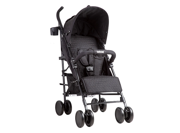 COCHE PARAGUA BEBE KHRONOS PLEGABLE COMPACTO NEGRO BEBESIT - 1