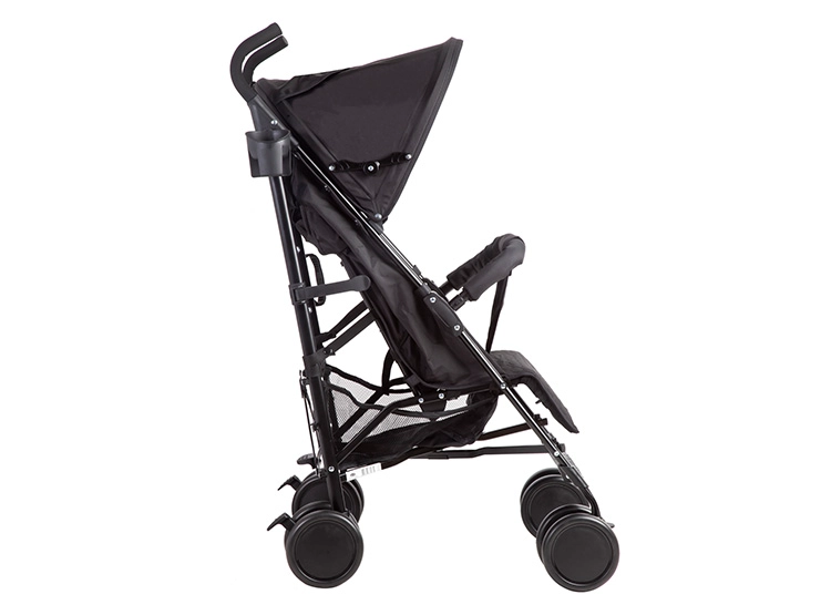 COCHE PARAGUA BEBE KHRONOS PLEGABLE COMPACTO NEGRO BEBESIT - 2