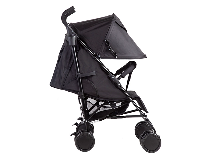 COCHE PARAGUA BEBE KHRONOS PLEGABLE COMPACTO NEGRO BEBESIT - 3