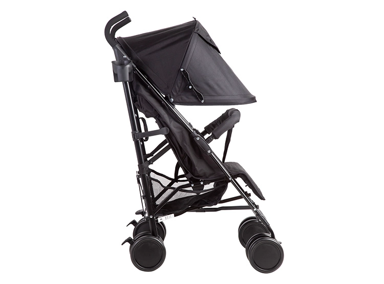 COCHE PARAGUA BEBE KHRONOS PLEGABLE COMPACTO NEGRO BEBESIT - 4