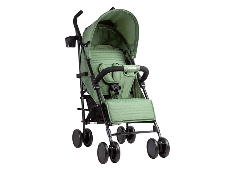 COCHE PARAGUA BEBE KHRONOS PLEGABLE COMPACTO VERDE BEBESIT - 1