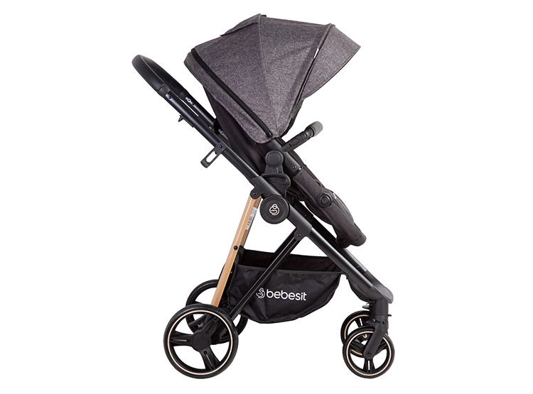 COCHE CUNA TRAVEL SYSTEM BEBE COSMOS CON BASE NEGRO BEBESIT - 3