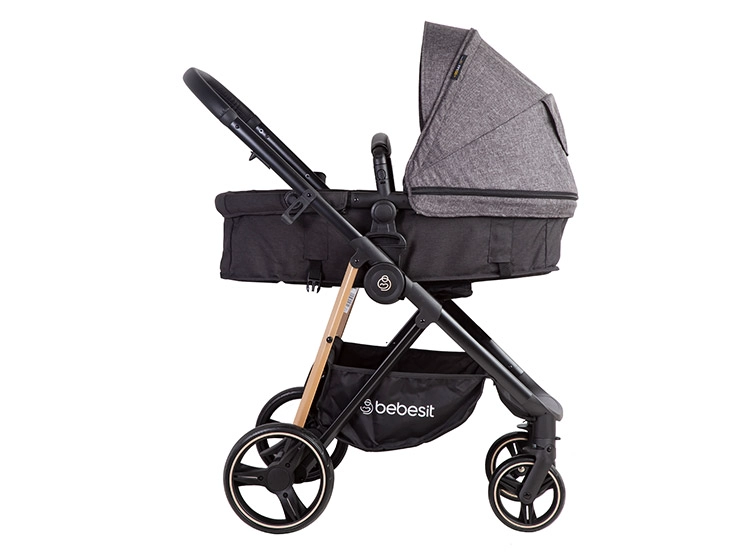 COCHE CUNA TRAVEL SYSTEM BEBE COSMOS CON BASE NEGRO BEBESIT - 4