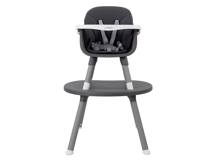 SILLA DE COMER BEBE BABY DESK 3&1 GRIS BEBESIT - 2