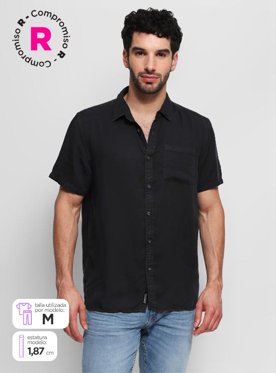 CAMISA BARBADOS MANGA CORTA