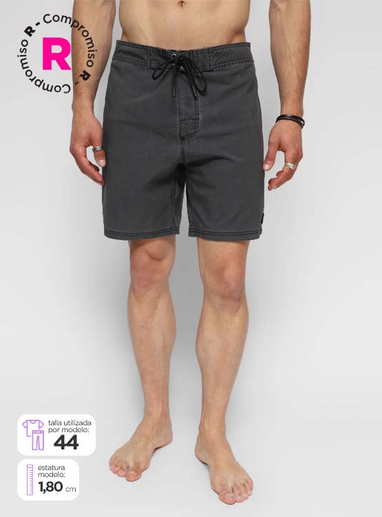 TRAJE DE BAÑO HOMBRE HALF BÁSICO - 1