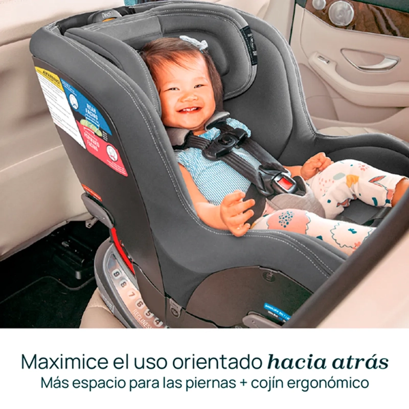 SILLA DE AUTO CONVERTIBLE CHICCO NEXTFIT CLEARTEX CON LATCH - 5