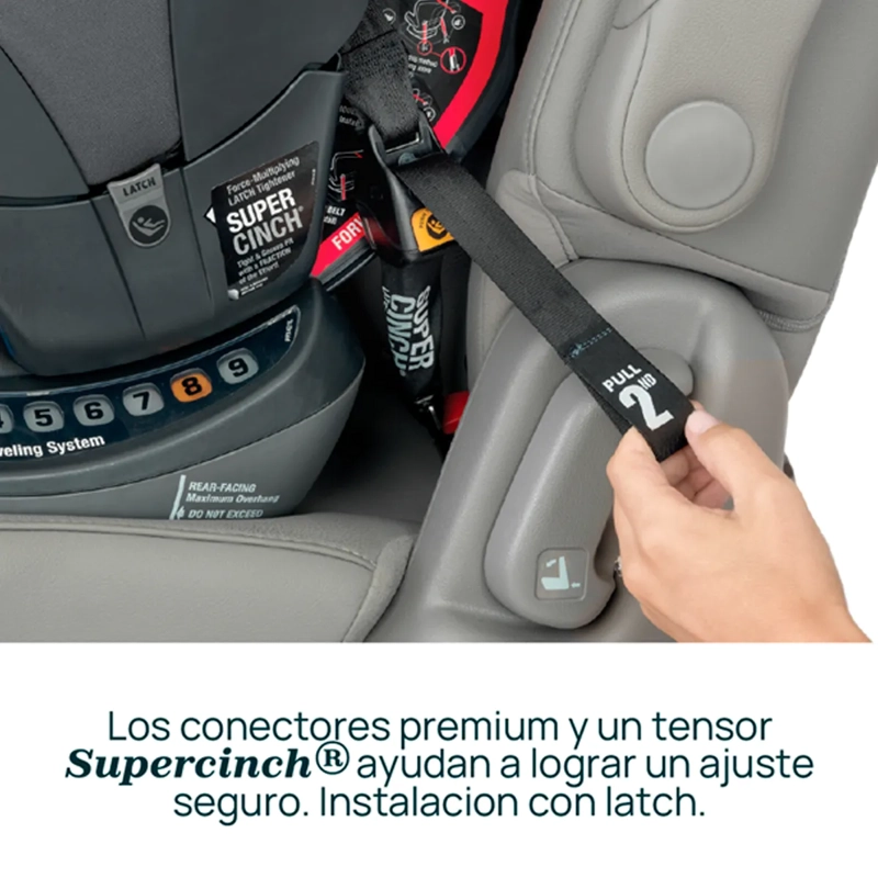 SILLA DE AUTO CONVERTIBLE CHICCO NEXTFIT CLEARTEX CON LATCH - 6