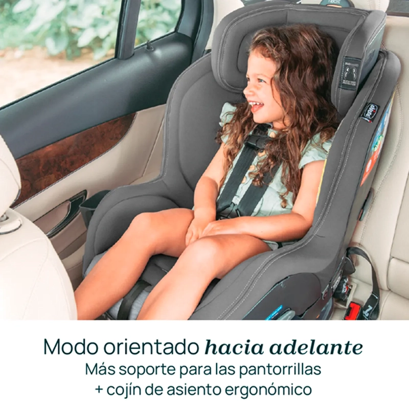 SILLA DE AUTO CONVERTIBLE CHICCO NEXTFIT CLEARTEX CON LATCH - 9