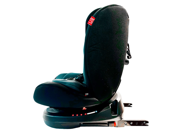 SILLA AUTO BEBEGLO CONVERTIBLE MULTIETAPA ISOFIX 360° RS-3840 (BXS223A) ROJO - 5
