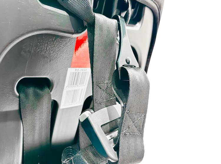SILLA AUTO BEBEGLO CONVERTIBLE MULTIETAPA ISOFIX 360° RS-3840 (BXS223A) ROJO - 8