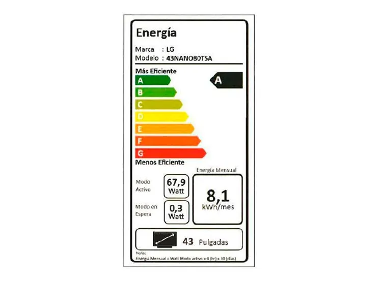 SMART TV LG NANOCELL UHD 4K 43" 43NANO80TSA - 10