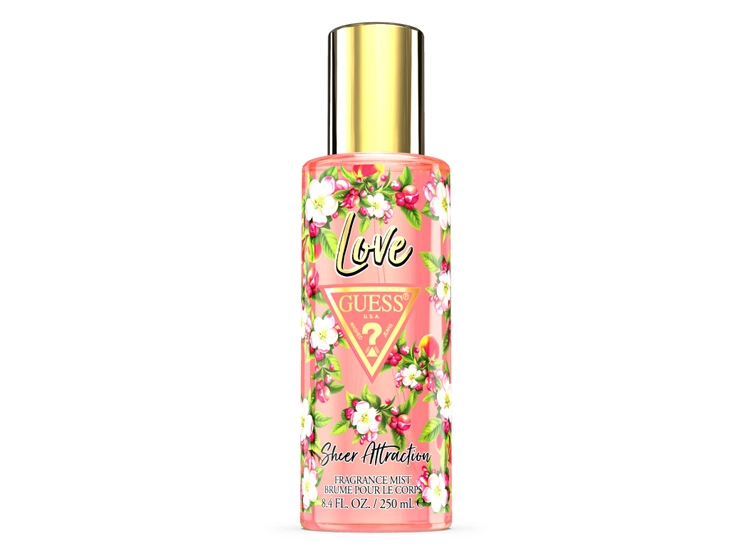 PERFUME GUESS LOVE SHEER ATTRACTATION FRAGANCE MIST MUJER BODY SPLASH 250 ML - 1