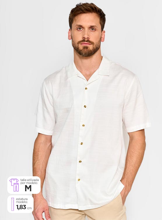 CAMISA MANGA CORTA HOMBRE INDEX BÁSICA