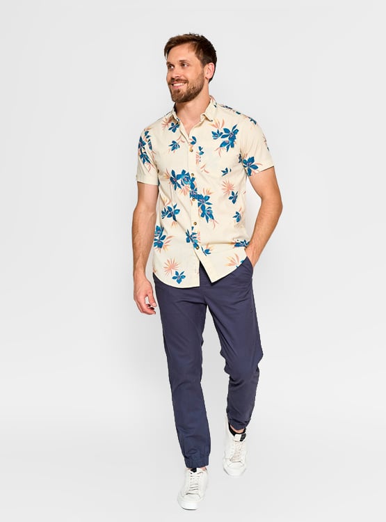 CAMISA MANGA CORTA ALGODÓN HOMBRE CLOUDBREAK - 4