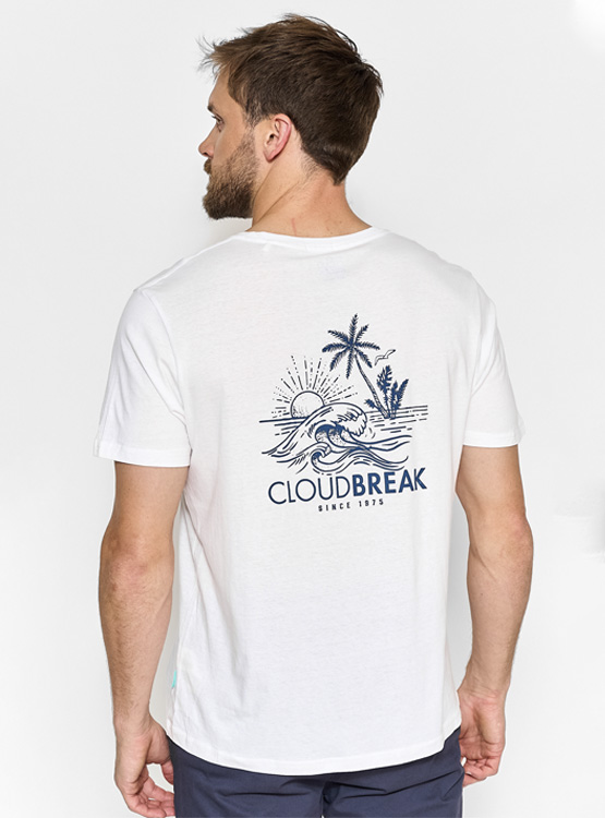 POLERA MANGA CORTA ALGODÓN HOMBRE CLOUDBREAK PRINT - 2