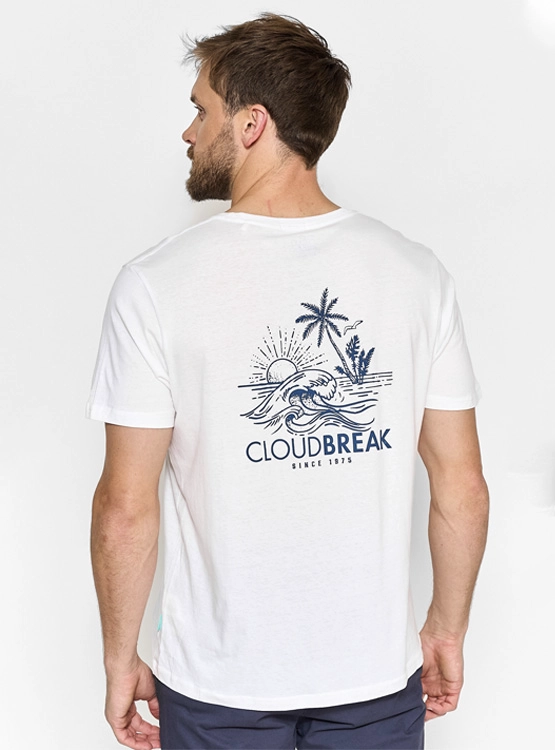 POLERA MANGA CORTA ALGODÓN HOMBRE CLOUDBREAK PRINT - 2