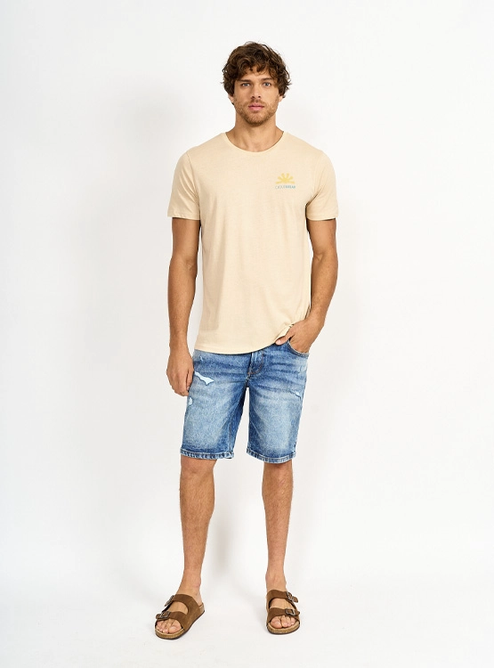 POLERA MANGA CORTA ALGODÓN HOMBRE CLOUDBREAK PRINT - 4