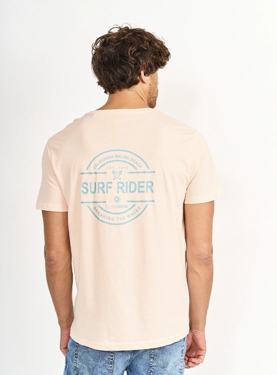POLERA MANGA CORTA ALGODÓN HOMBRE CLOUDBREAK PRINT - 2