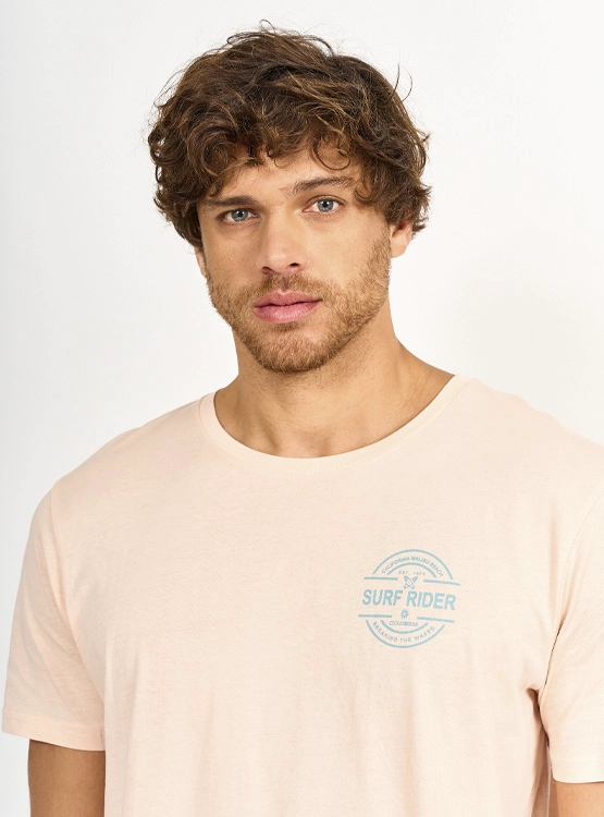 POLERA MANGA CORTA ALGODÓN HOMBRE CLOUDBREAK PRINT - 3
