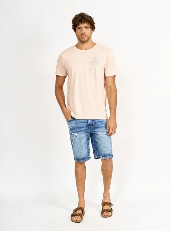 POLERA MANGA CORTA ALGODÓN HOMBRE CLOUDBREAK PRINT - 4