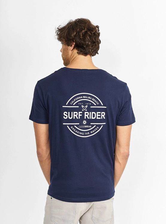 POLERA MANGA CORTA ALGODÓN HOMBRE CLOUDBREAK PRINT - 2