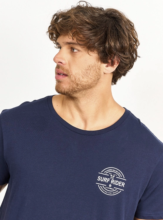 POLERA MANGA CORTA ALGODÓN HOMBRE CLOUDBREAK PRINT - 3