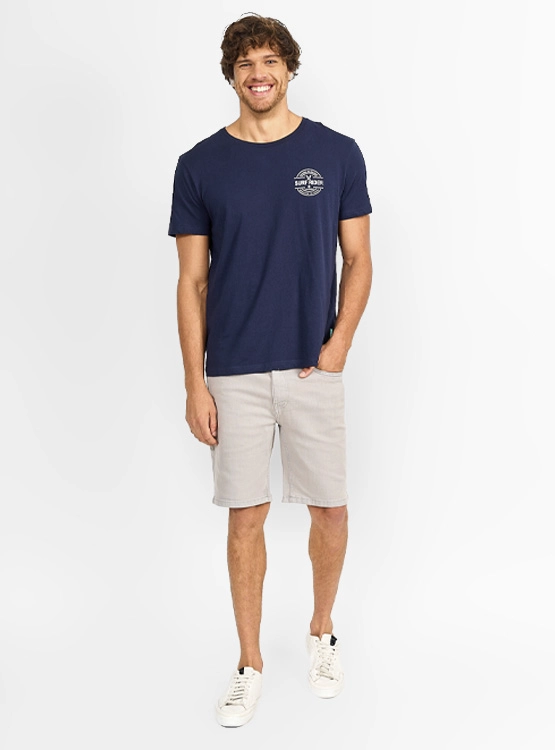 POLERA MANGA CORTA ALGODÓN HOMBRE CLOUDBREAK PRINT - 4
