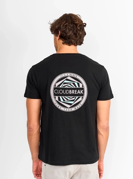 POLERA MANGA CORTA ALGODÓN HOMBRE CLOUDBREAK PRINT - 2