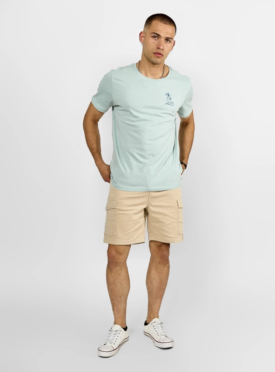 POLERA MANGA CORTA ALGODÓN HOMBRE CLOUDBREAK PRINT - 4