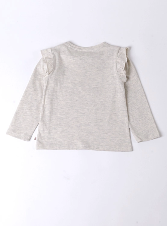 POLERA BÁSICA NIÑA BABY HARVEST CON APLICACIÓN TUL - 2